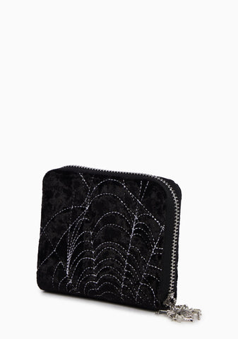 Lethal Bite Embroidered Wallet