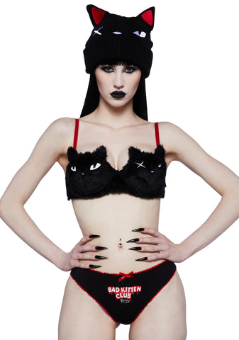 Bad Kitten Club Lingerie Set