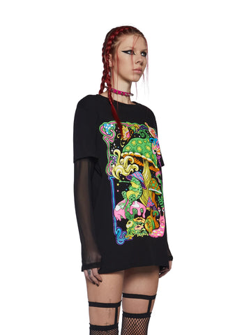 Black Light Memories Graphic Tee