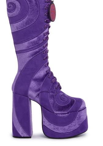 Wonka Vision Lace-Up Boots