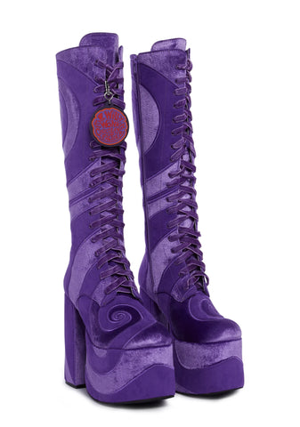 Wonka Vision Lace-Up Boots