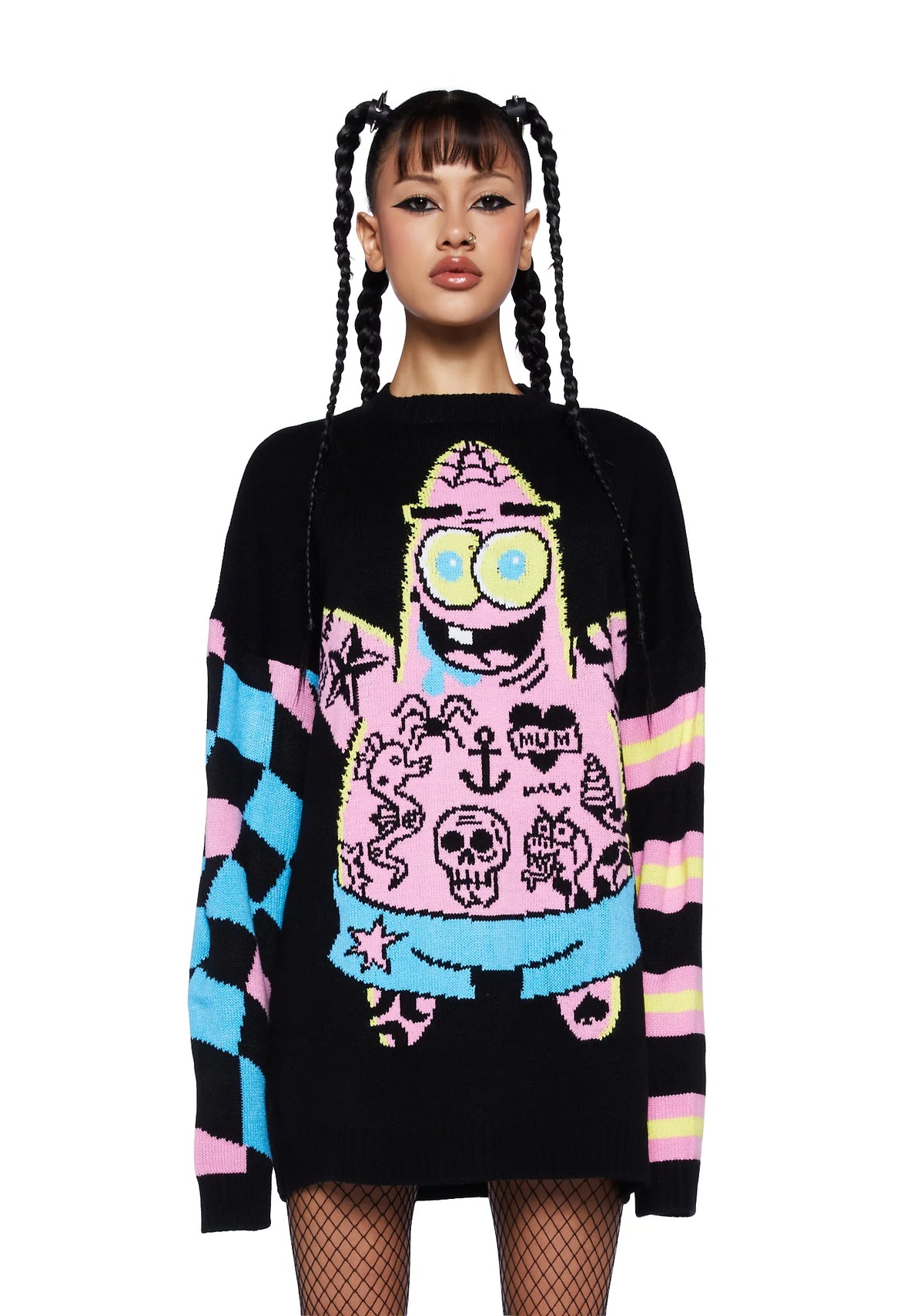 Rebel Star Intarsia Sweater