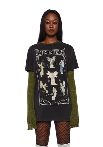 Woodland Whispers Oversized Tee