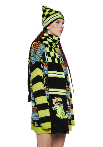 Reptar's Revenge Beanie And Scarf Set