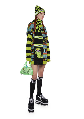 Reptar's Revenge Beanie And Scarf Set