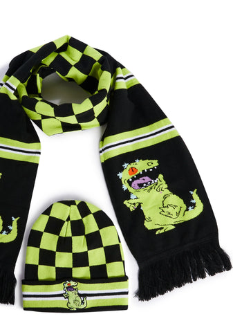 Reptar's Revenge Beanie And Scarf Set