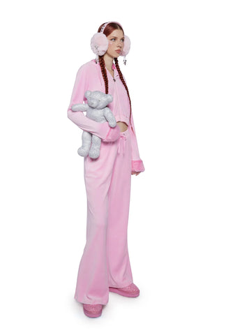 Gumdrop Crush Velour Hoodie