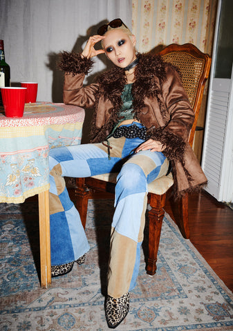 Secret Of Patience Toggle Jacket - Brown