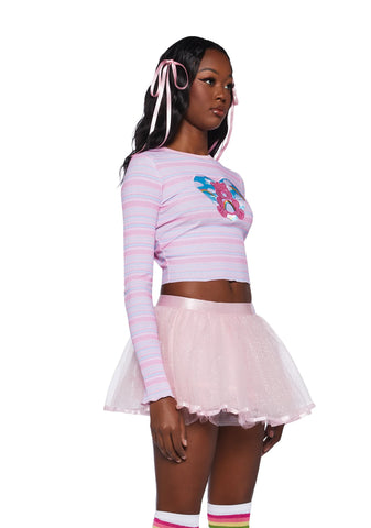 Cheer Up Long Sleeve Tee