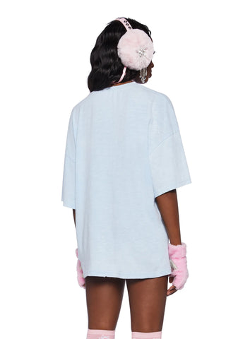 Snow Much Fun Oversized Tee