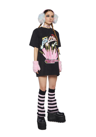 Time To Kick Butt Oversized Tee