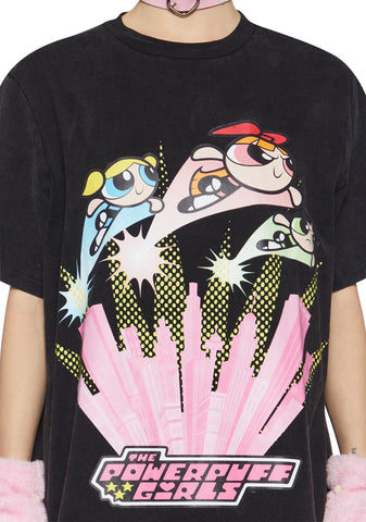 Time To Kick Butt Oversized Tee