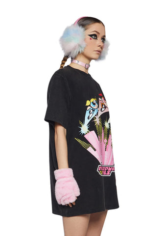 Time To Kick Butt Oversized Tee