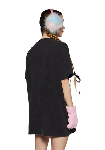 Time To Kick Butt Oversized Tee