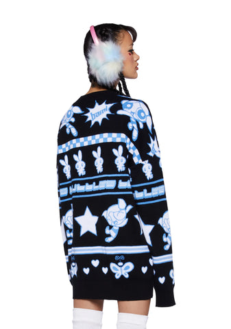 Miss Perfect Child Oversized Sweater