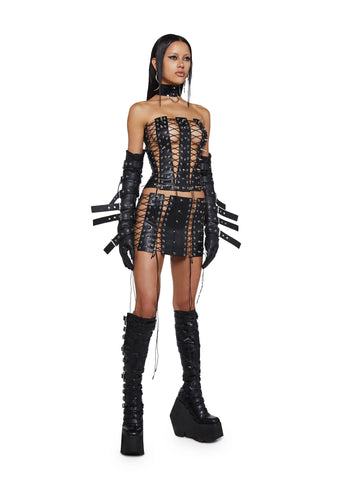 Inferno Lace-Up Corset