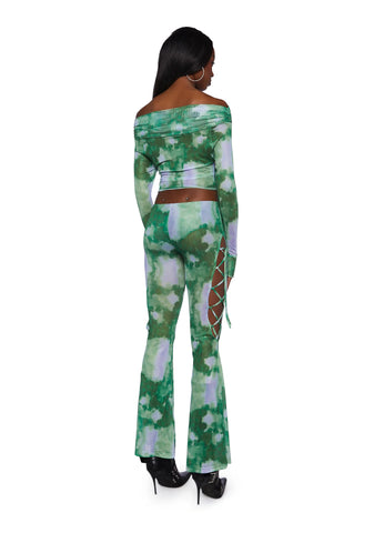 Serene Scene Pants Set