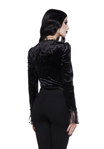 Moonlit Mingle Long Sleeve Top