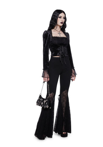 Moonlit Mingle Long Sleeve Top