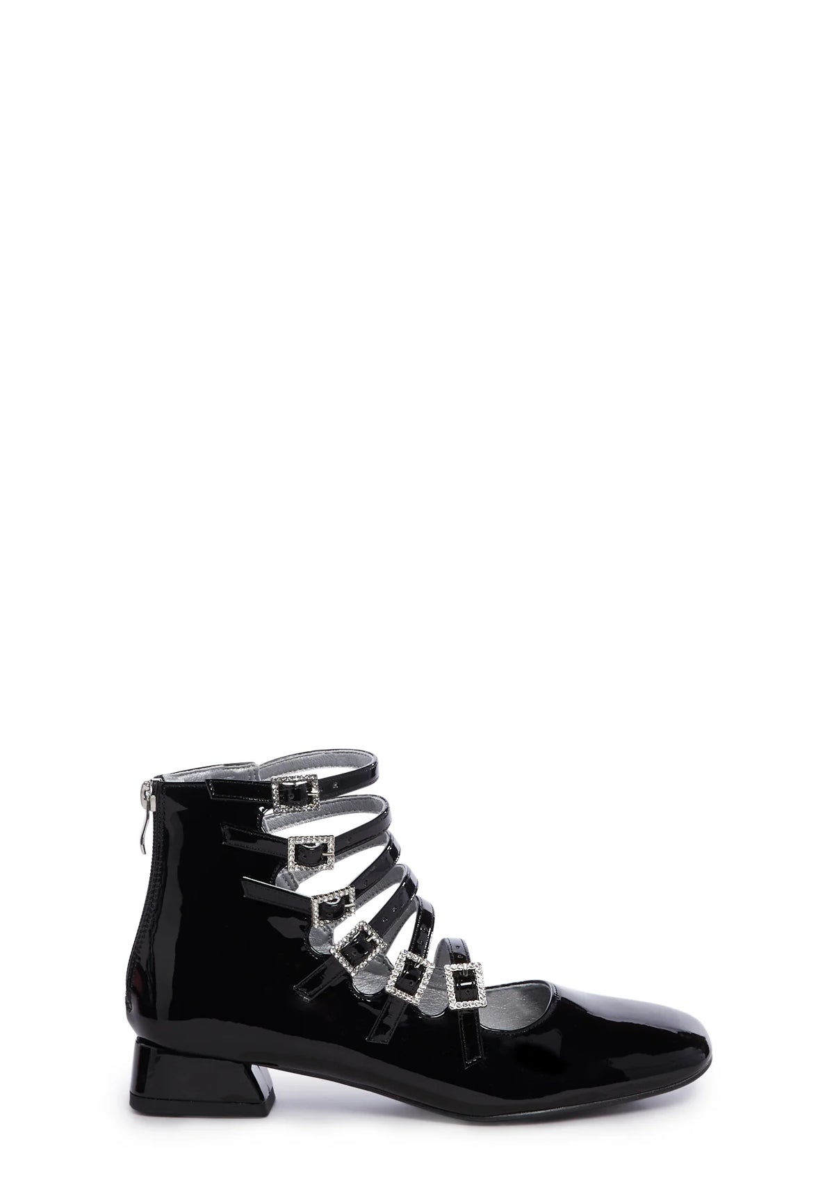 Too Chatty Vinyl Heels