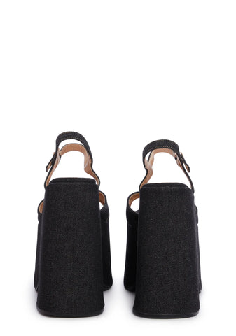 Totally Precious Platform Sandals
