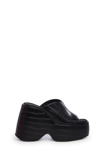 Wink Away Platform Sandals