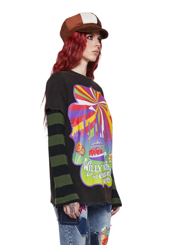 Wondrous Boat Ride Oversized Tee