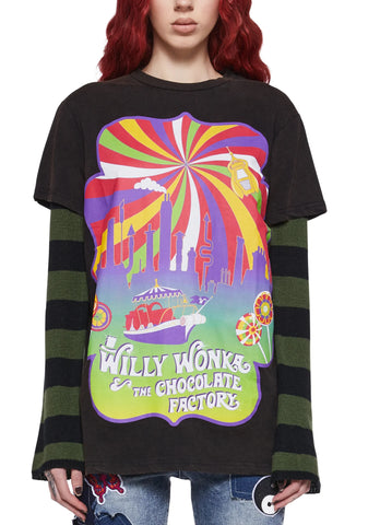 Wondrous Boat Ride Oversized Tee