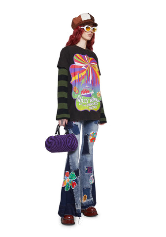 Wondrous Boat Ride Oversized Tee