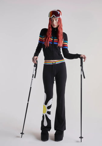 Ultimate Throwback Zip-Up Sweater - Black