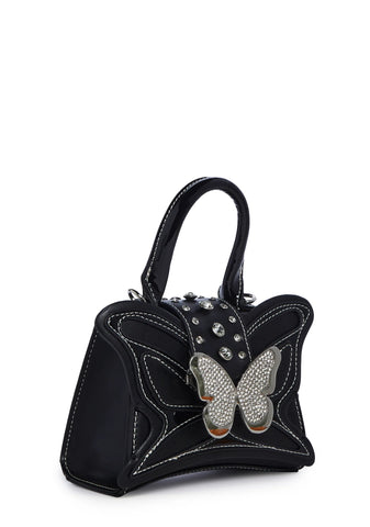 It's Giving Pixie Mini Bag - Black