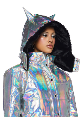 Dark Savage Signals Puffer Jacket