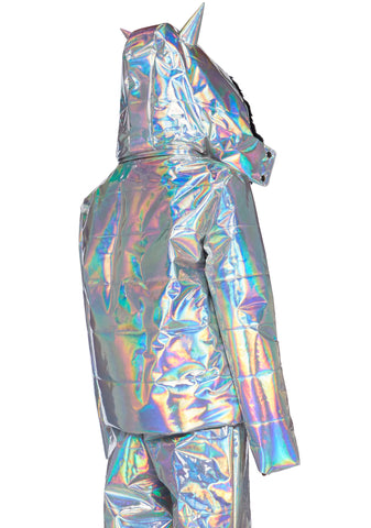 Dark Savage Signals Puffer Jacket