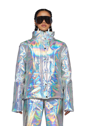 Dark Savage Signals Puffer Jacket