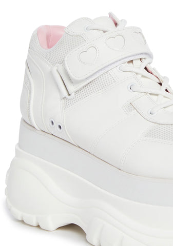 Fairywalker Platform Sneakers - White