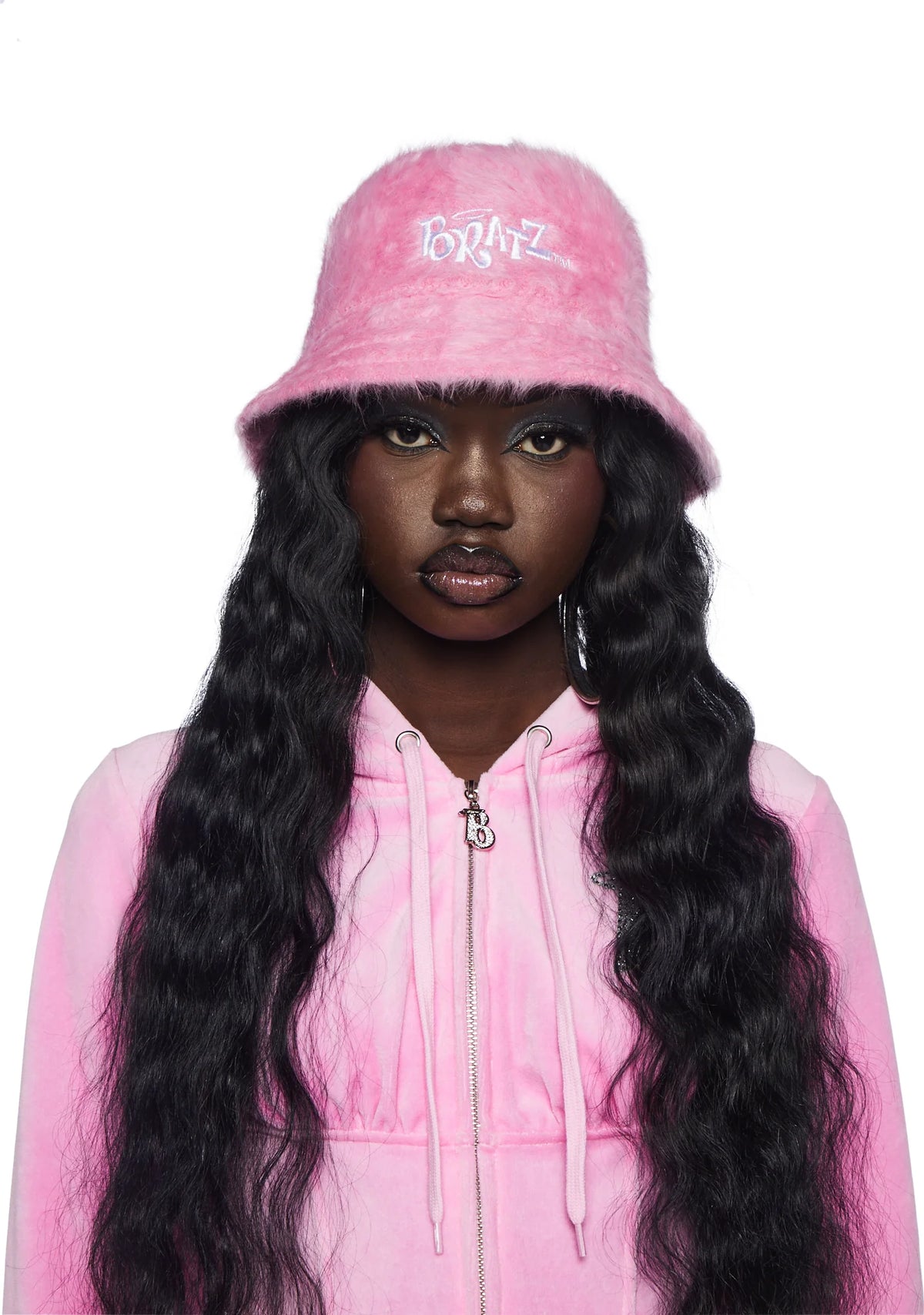 Bunny Boo Mohair Hat- Pink