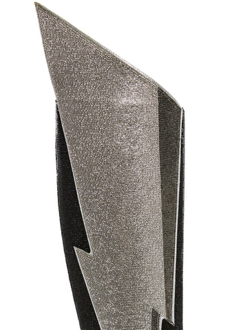 Sheriff Shine Knee High Boots - Noir Ziggy