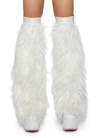 Astro Arctic Faux Fur Leg Warmers