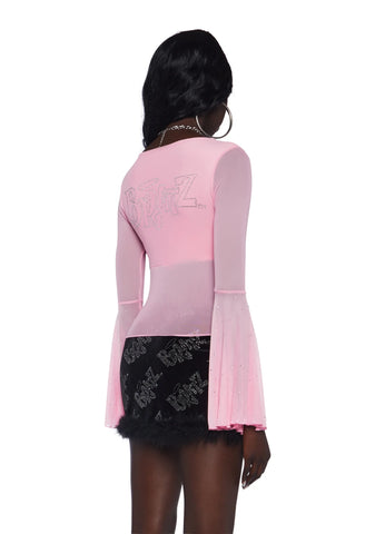 You Need Me Mesh Top