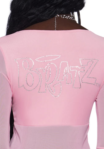 You Need Me Mesh Top