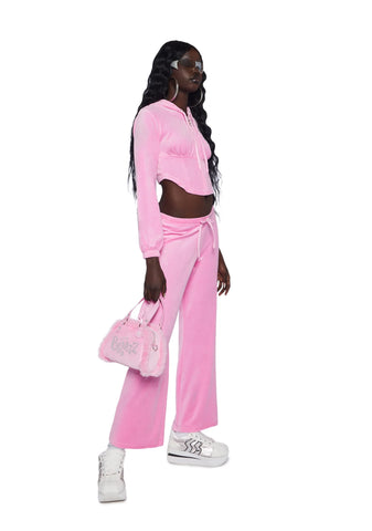 Keep It Glossy Corset Hoodie