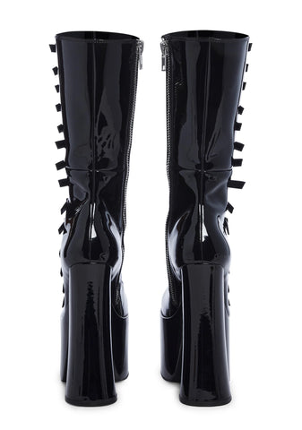 Hardcore Dazzle Platform Boots