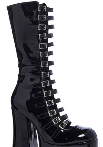 Hardcore Dazzle Platform Boots
