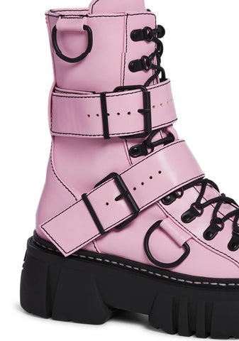 Low Traitor Boots - Pink