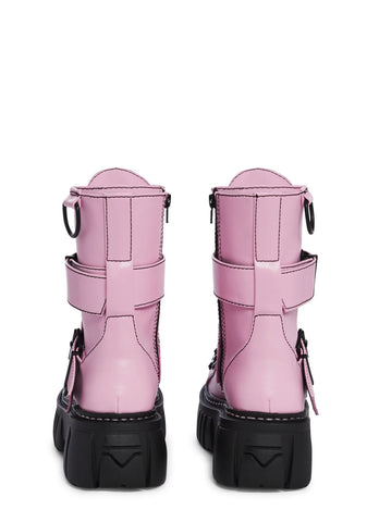 Low Traitor Boots - Pink