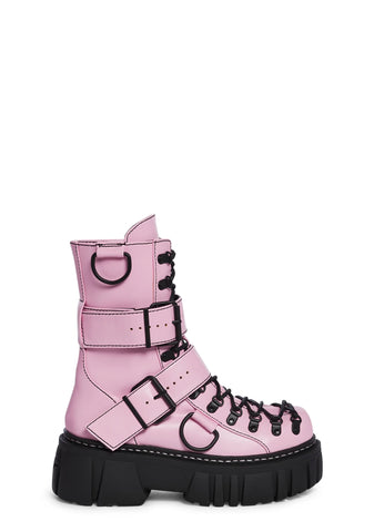 Low Traitor Boots - Pink