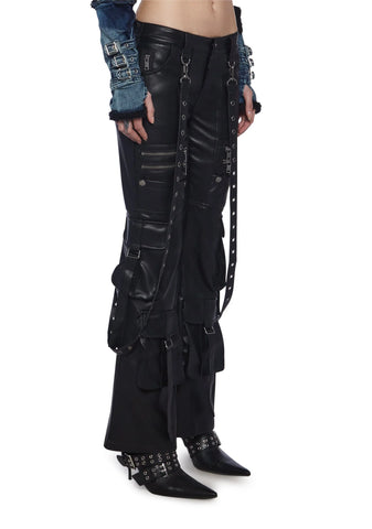 Aurora Cargo Jeans - Black