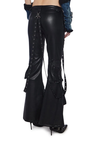 Aurora Cargo Jeans - Black