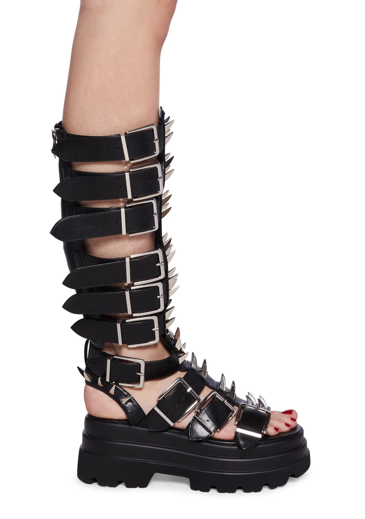 The Mage Resistor Spiked Sandals