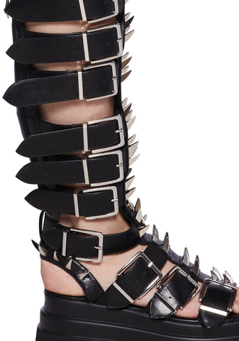The Mage Resistor Spiked Sandals